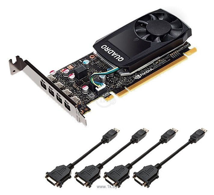 Фотографии PNY Quadro P620 PCI-E 2.0 2048Mb 128 bit (VCQP620DVI-PB)