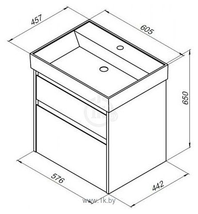 Фотографии Aquanet Nova Lite 60 00249512 (дуб рустикальный)