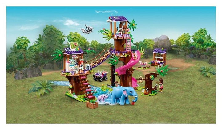 Фотографии LEGO Friends 41424 Джунгли: штаб спасателей