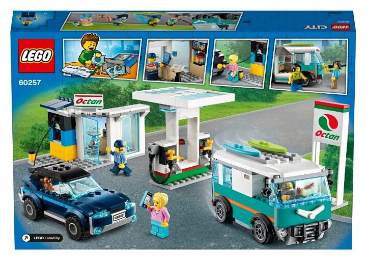Фотографии LEGO City 60257 Станция технического обслуживания