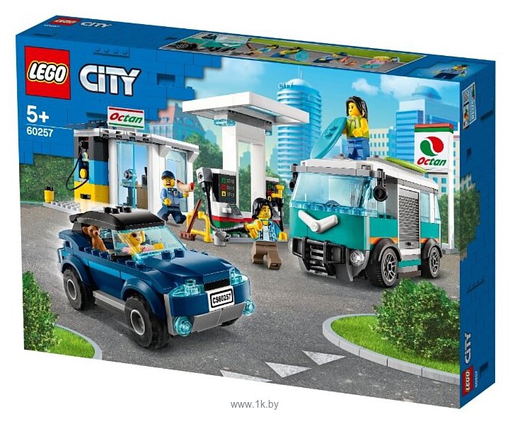 Фотографии LEGO City 60257 Станция технического обслуживания