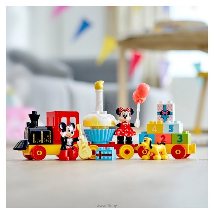 Фотографии LEGO DUPLO Disney 10941 Праздничный поезд Микки и Минни