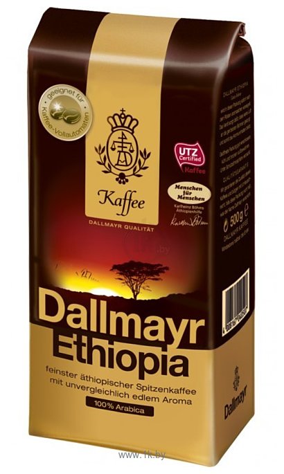 Фотографии Dallmayr Ethiopia в зернах 500 г