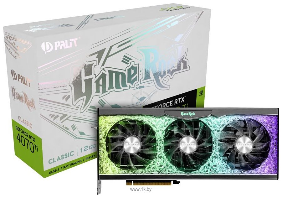 Фотографии Palit GeForce RTX 4070 Ti GameRock Classic 12GB (NED407T019K9-1046G)