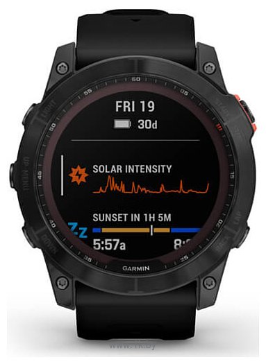 Фотографии Garmin Fenix 7X Solar (силиконовый ремешок)