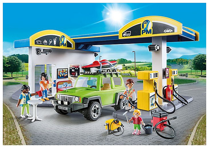 Фотографии Playmobil PM70201 Заправочная станция