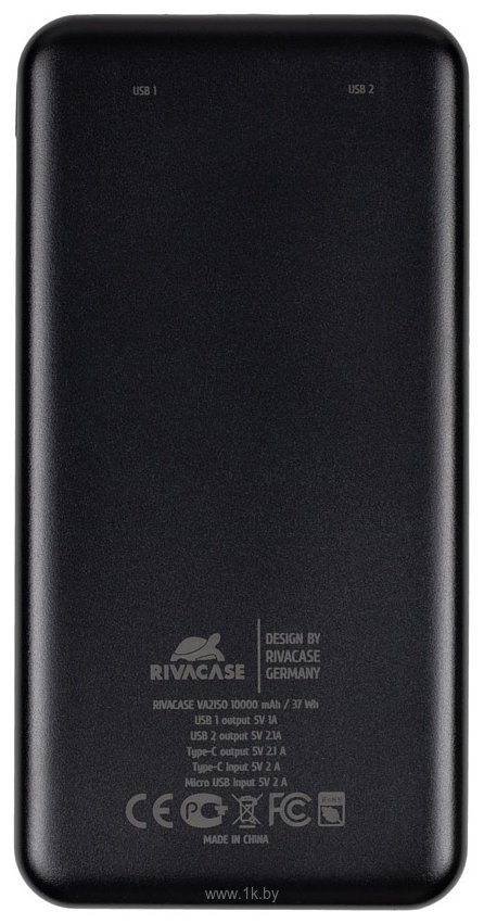 Фотографии RIVACASE VA2150 10000mAh