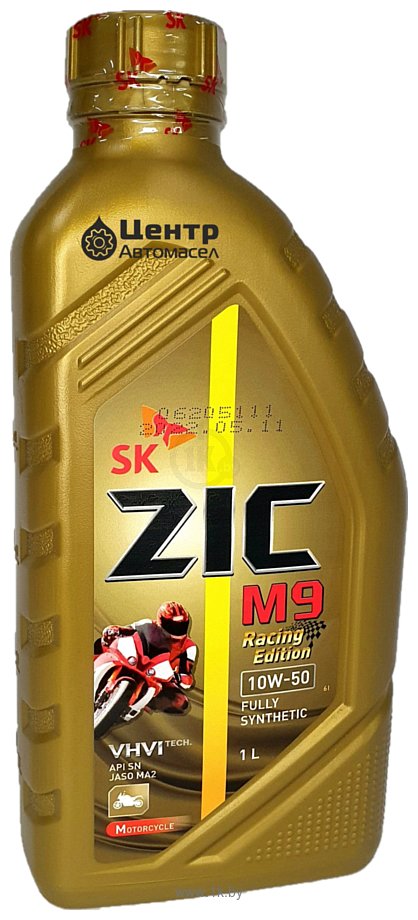 Фотографии ZIC M9 Racing Edition API SN Jaso MA-2 10W-50 1л