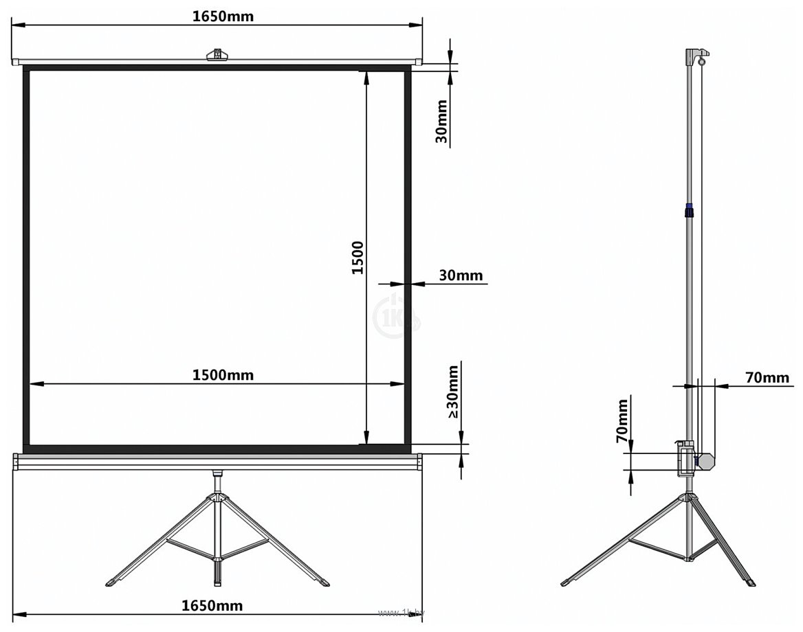 Фотографии BRAUBERG Tripod 1:1 (150x150) 236729