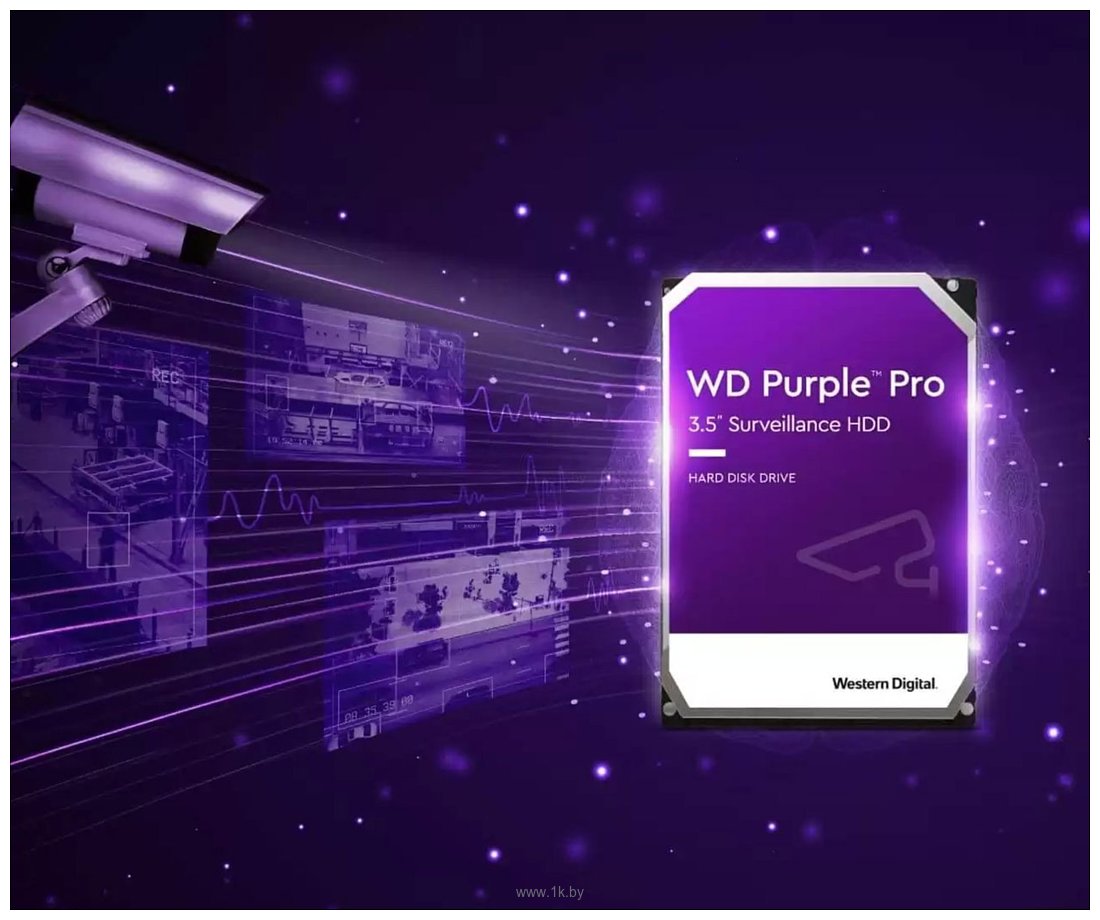 Фотографии WD Purple Pro Surveillance 10TB WD101EJRP