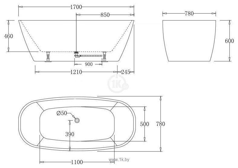 Фотографии BelBagno BB72-1700-W0