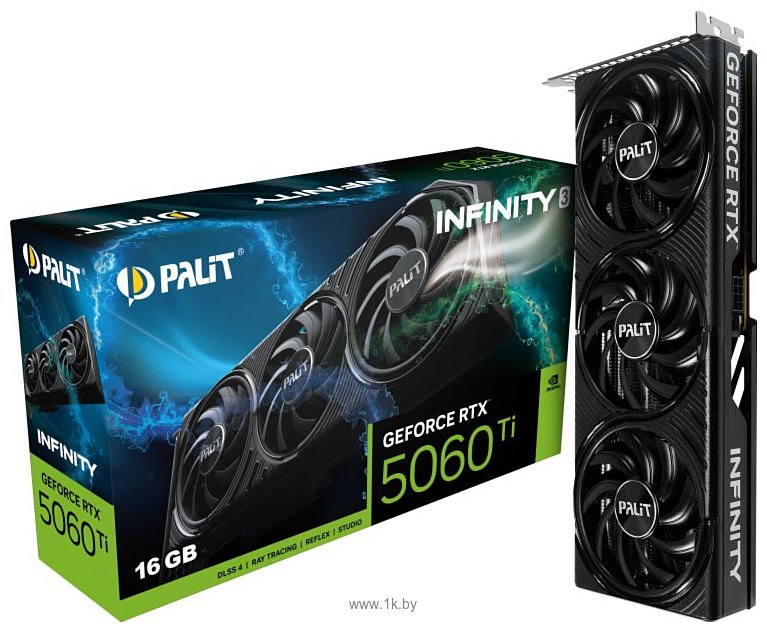 Фотографии Palit GeForce RTX 5060 Ti Infinity 3 16GB (NE7506T019T1-GB2061S)