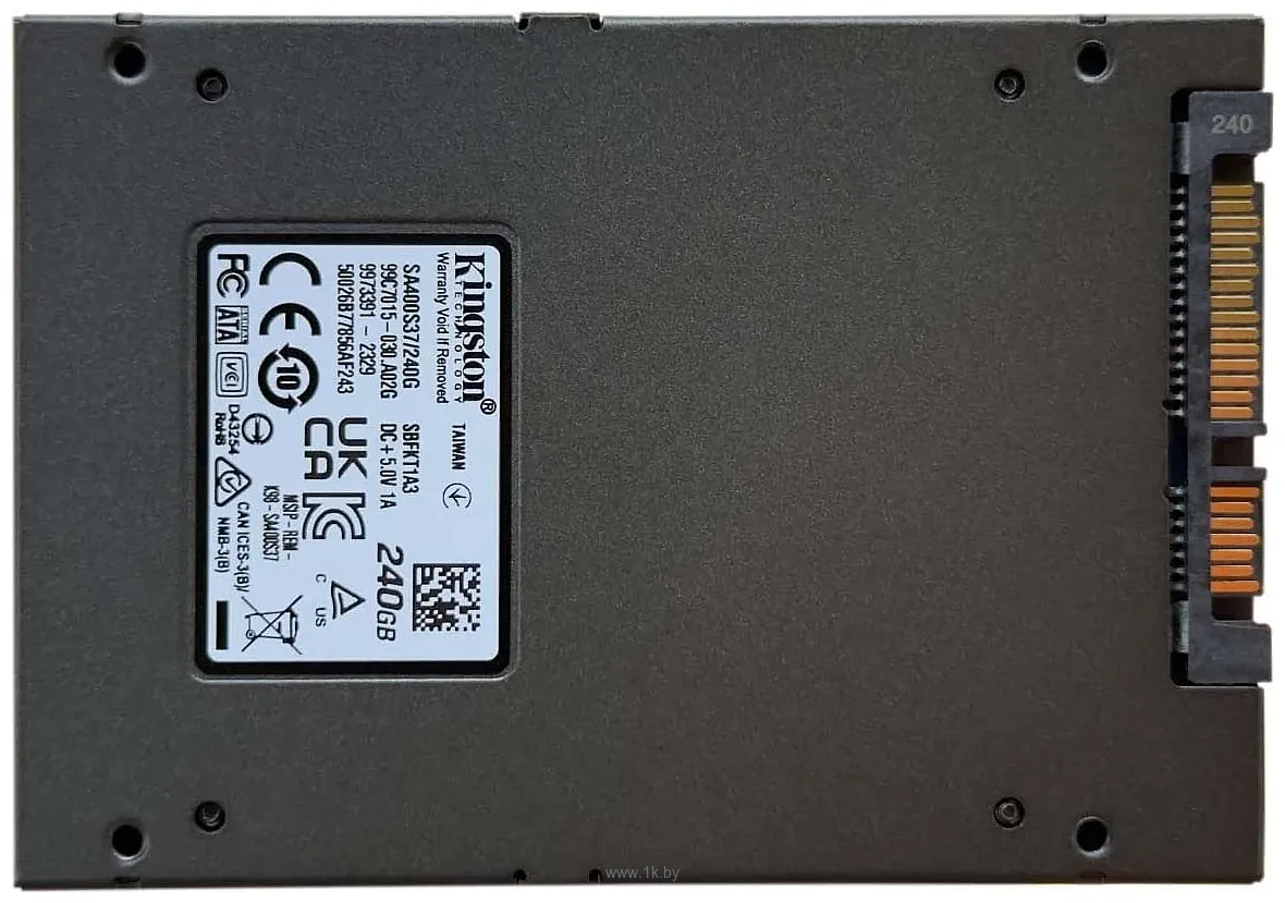 Фотографии Kingston A400 240GB SA400S37/240GBK