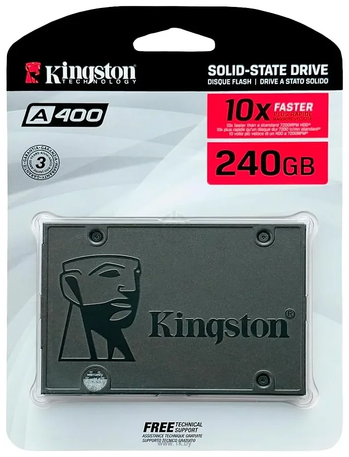 Фотографии Kingston A400 240GB SA400S37/240GBK