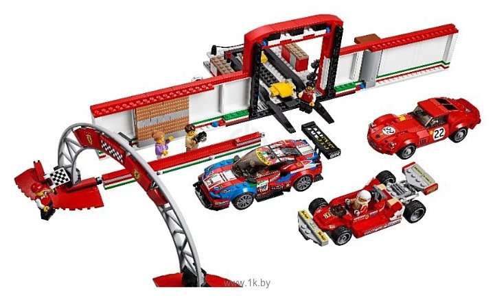 Фотографии LEGO Speed Champions 75889 Гараж Ferrari