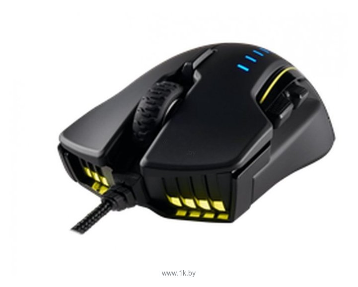 Фотографии Corsair GLAIVE RGB black Mouse EU version black USB