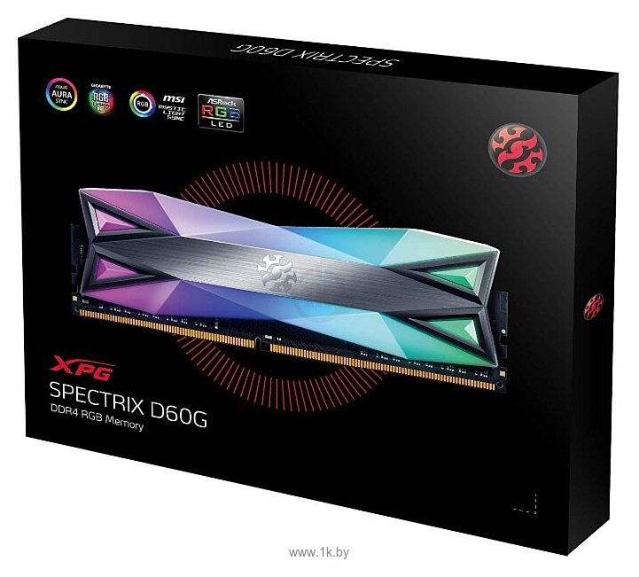 Фотографии ADATA XPG Spectrix D60G AX4U320038G16A-DT60