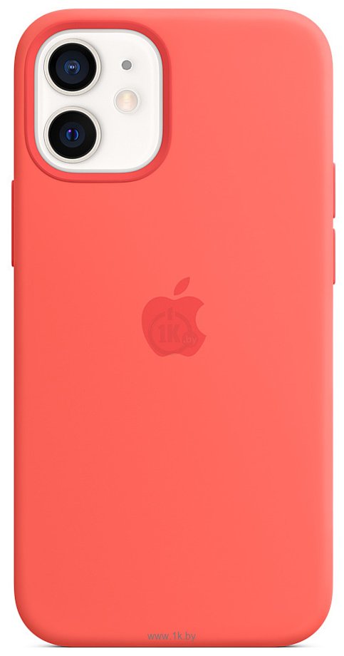 Фотографии Apple MagSafe Silicone Case для iPhone 12 mini (розовый цитрус)