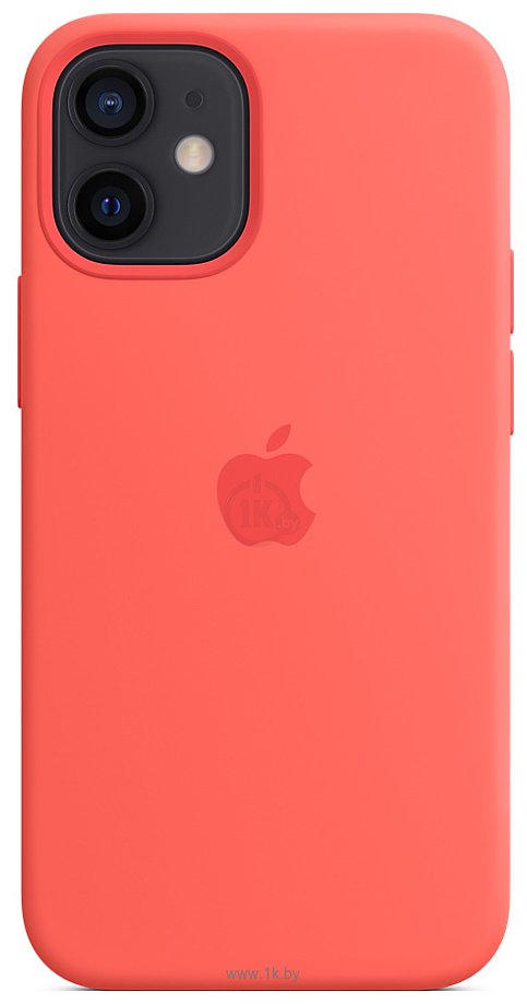 Фотографии Apple MagSafe Silicone Case для iPhone 12 mini (розовый цитрус)