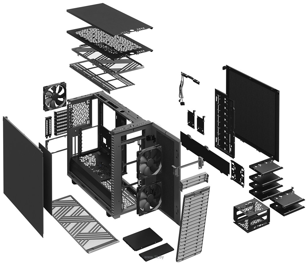 Фотографии Fractal Design Define 7 Gray Solid FD-C-DEF7A-07