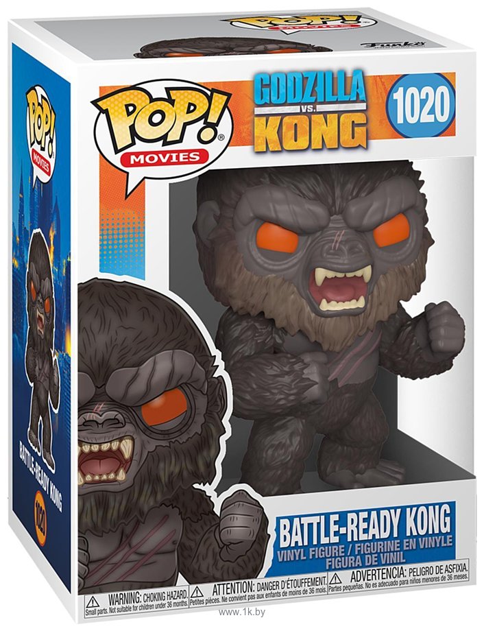 Фотографии Funko POP! Movies Godzilla Vs Kong Battle Ready Kong 50952