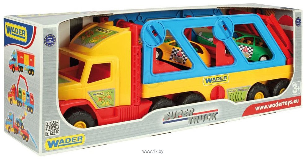 Фотографии Wader Super Truck с авто-купе 36640