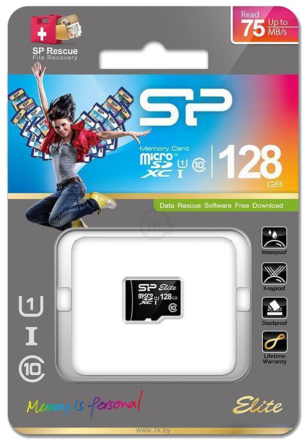 Фотографии Silicon Power Elite microSDXC SP128GBSTXBU1V10 128GB