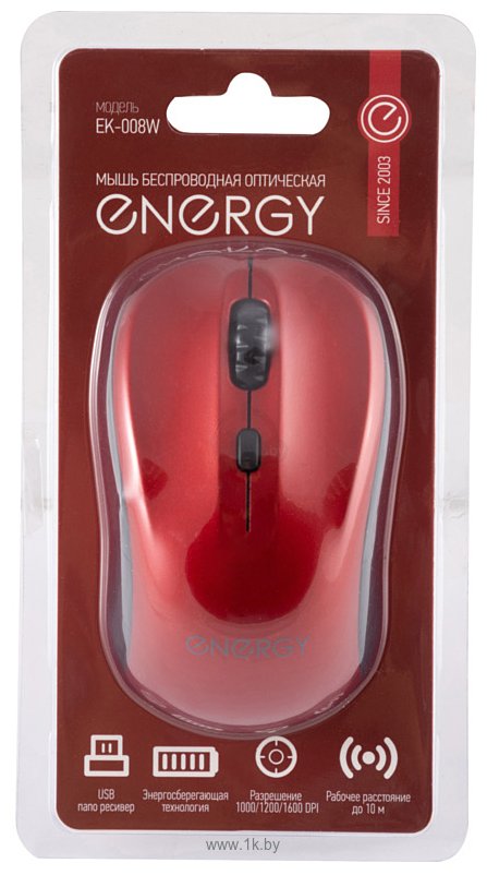 Фотографии Energy EK-008W black/red