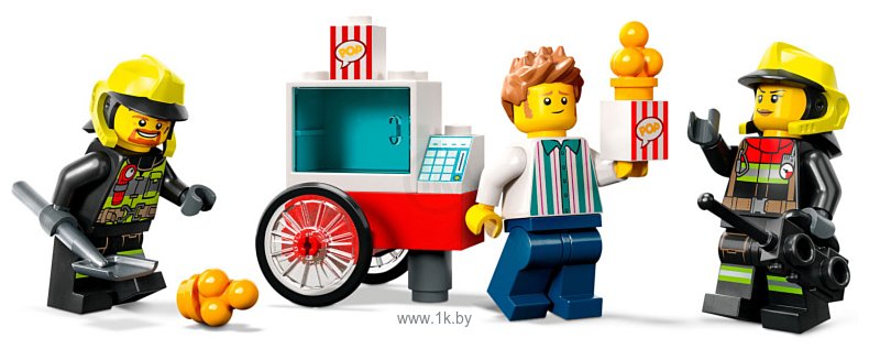 Фотографии LEGO City 60375 Пожарная часть и пожарная машина