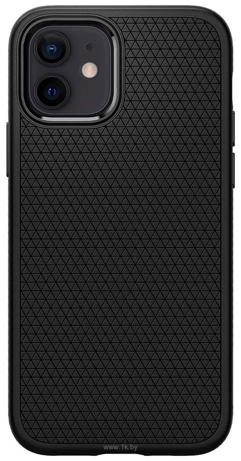 Фотографии Spigen Liquid Air для iPhone 12/iPhone 12 Pro ACS01701 (черный)