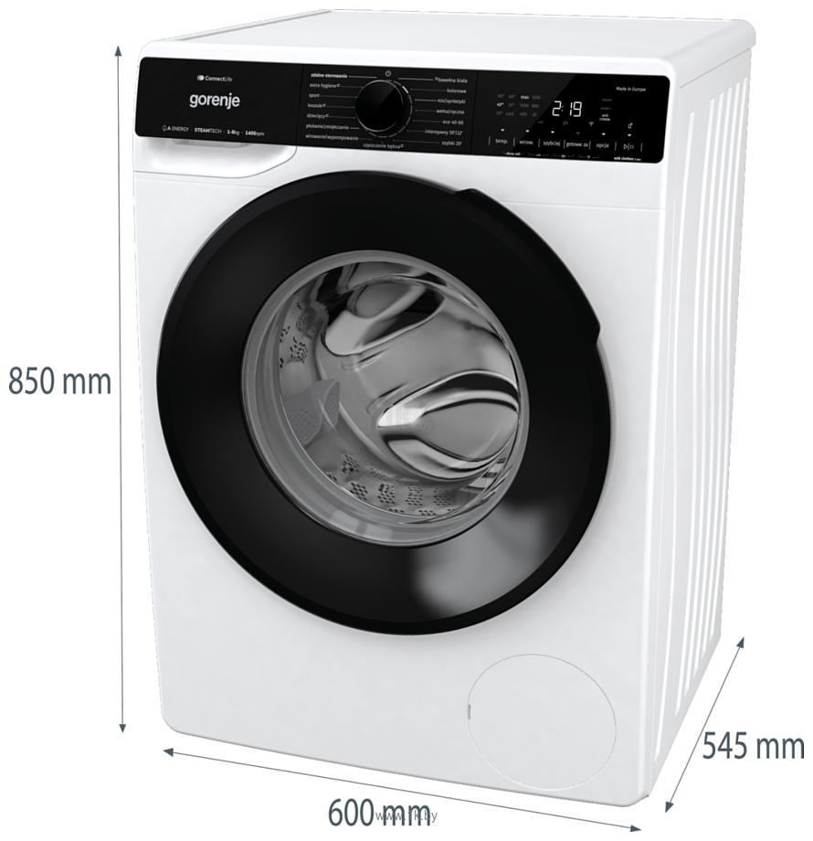 Фотографии Gorenje W1PNA84A2TSWIFI/PL