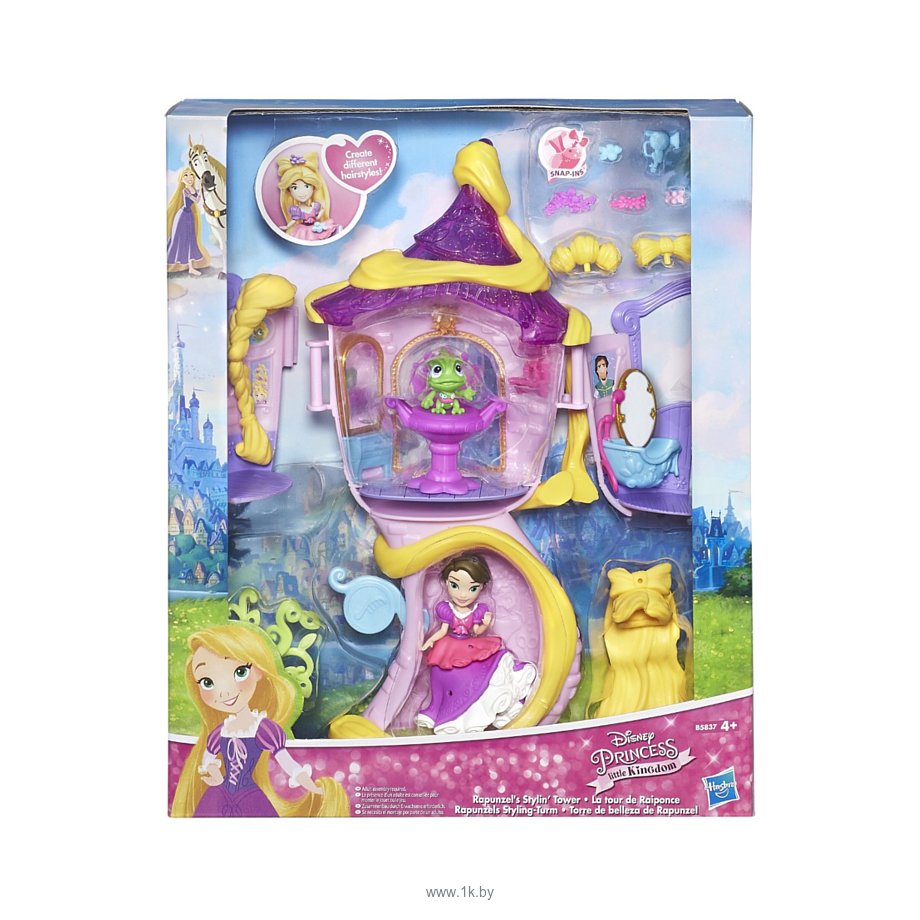 Фотографии Hasbro Disney Princess Башня-парикмахерская Рапунцель (B5837)