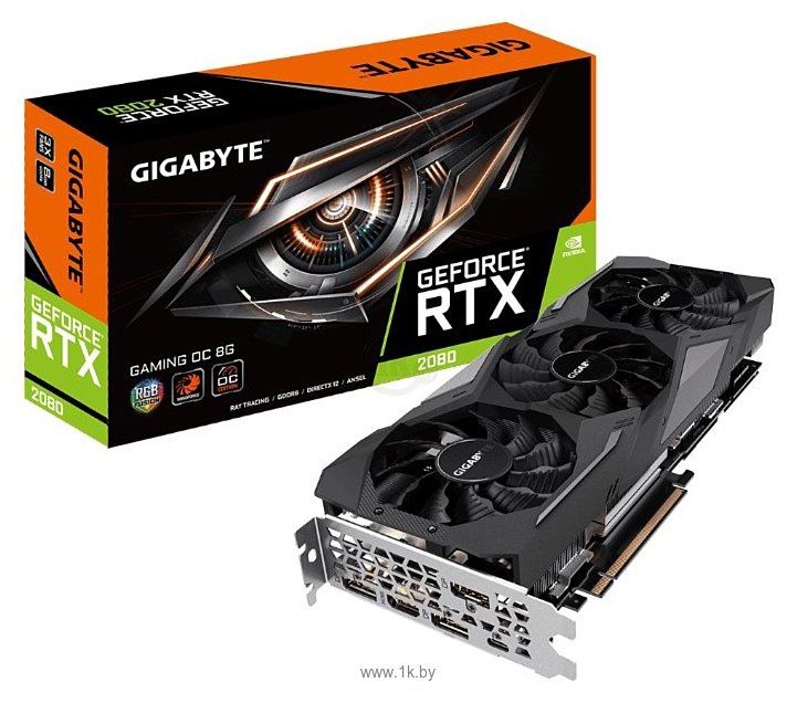 Фотографии GIGABYTE GeForce RTX 2080 8192MB GAMING OC (GV-N2080GAMING OC-8GC)