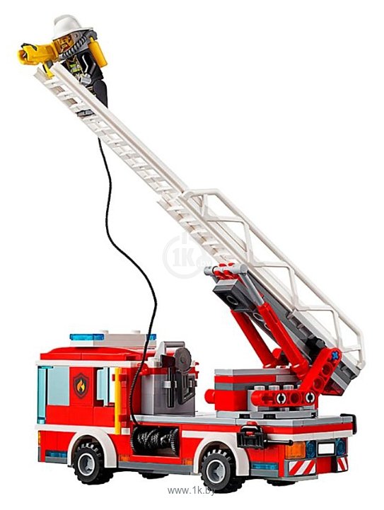 Фотографии BELA Cities 10828 Пожарный автомобиль с лестницей