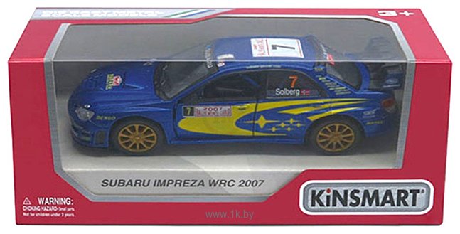 Фотографии Kinsmart Subaru Impreza WRC KT5328W
