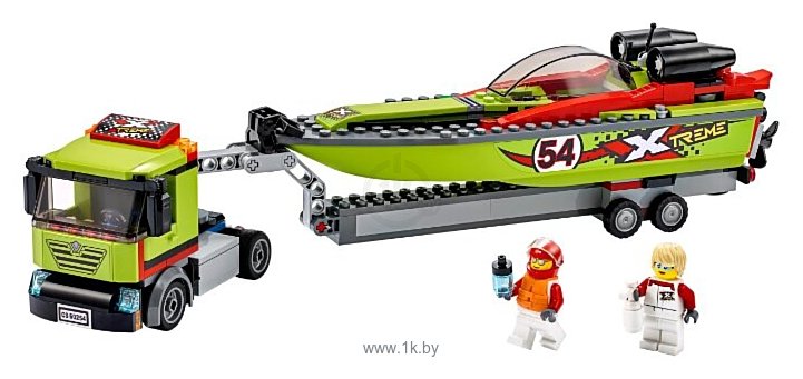 Фотографии LEGO City 60254 Транспортировщик скоростных катеров