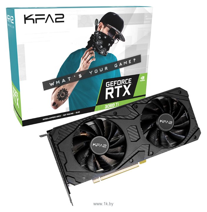 Фотографии KFA2 GeForce RTX 3060 Ti CORE 8GB (36ISL6MD1VDK)