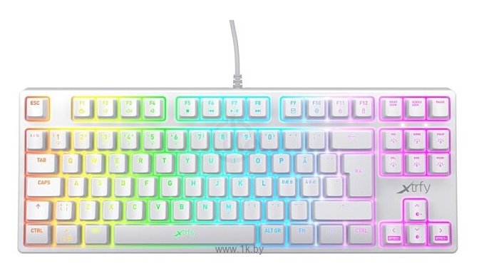 Фотографии Xtrfy K4 TKL RGB White