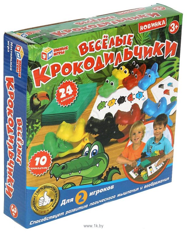 Фотографии Умные игры Веселые крокодильчики 2002K346-R