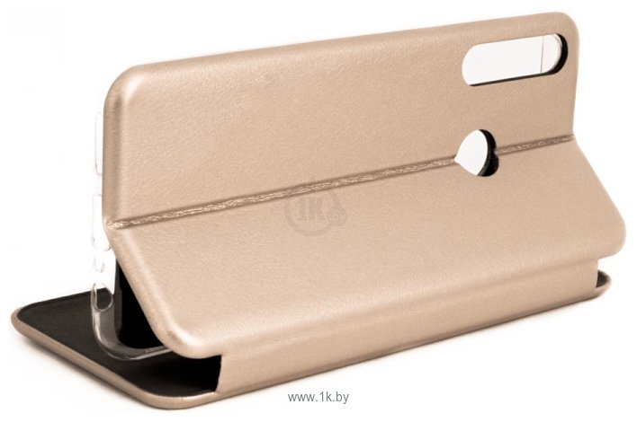 Фотографии Case Magnetic Flip для Huawei Y6p (золотой)