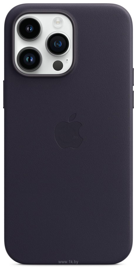 Фотографии Apple MagSafe Leather Case для iPhone 14 Pro Max (чернила)