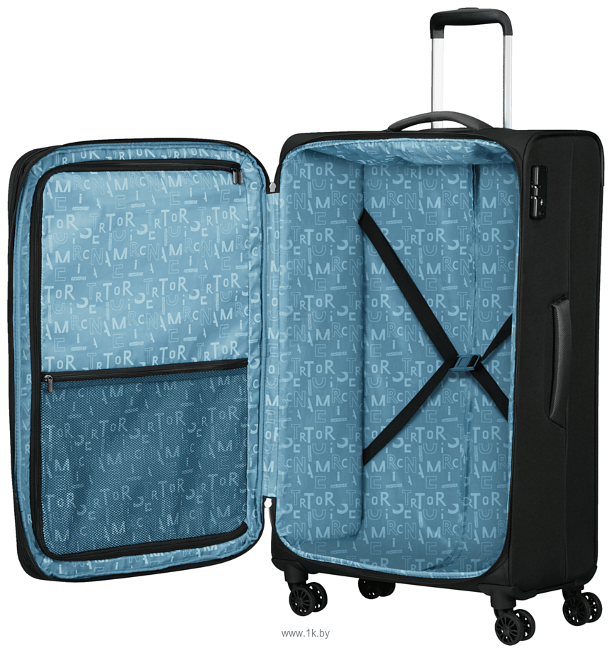 Фотографии American Tourister Pulsonic Asphalt Black 81 см