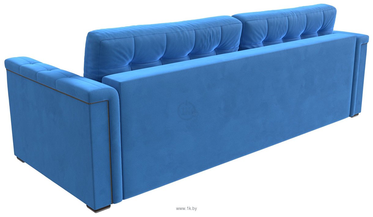 Фотографии Лига диванов Лига-002 117079 (велюр голубой)