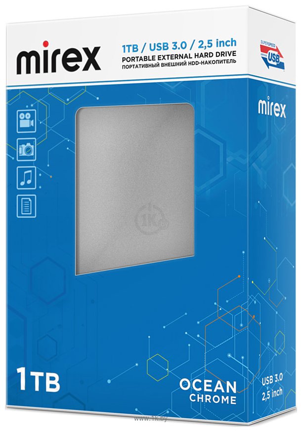 Фотографии Mirex Ocean Chrome 1TB 13630-UHDOCC10