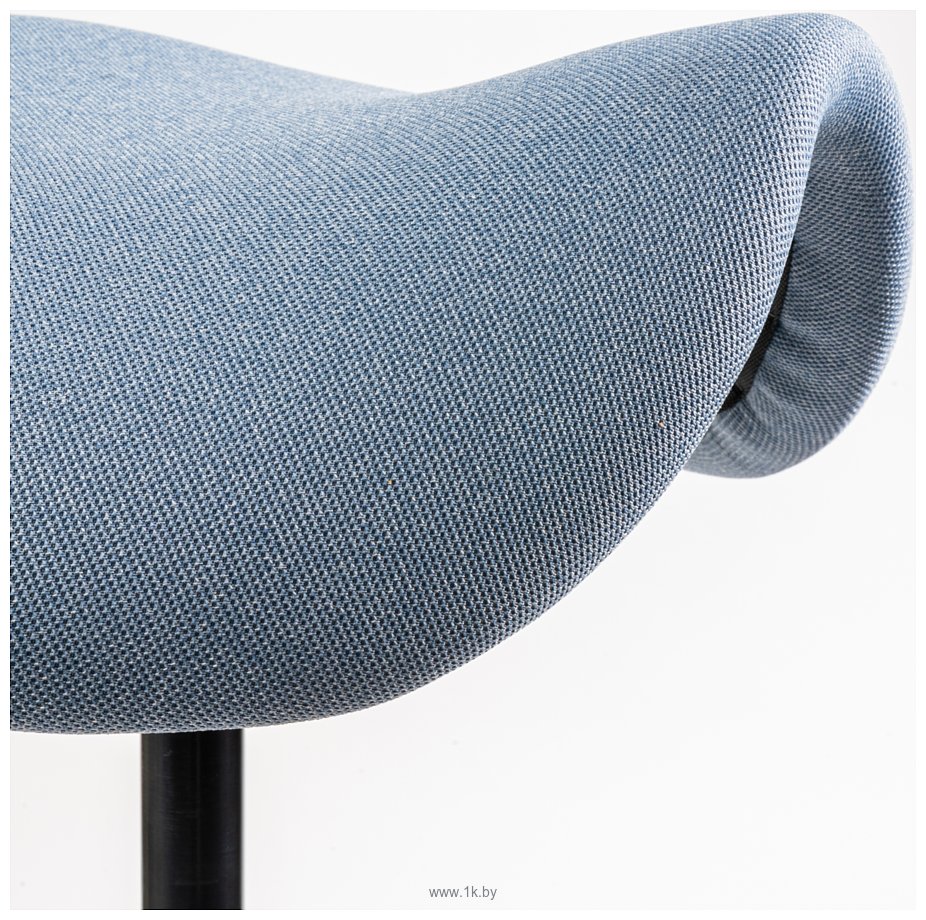 Фотографии Chair Meister Saddle (пластик белый/ткань синяя)