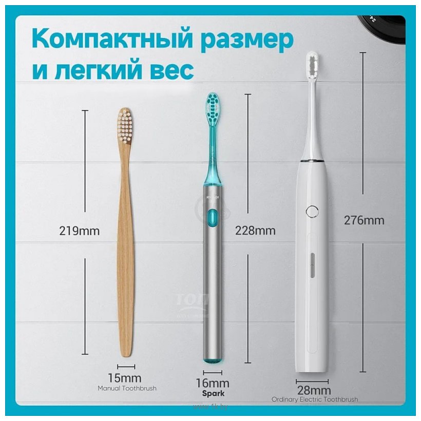 Фотографии Soocas Spark Toothbrush Review MT1 (серебристый)