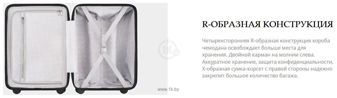 Фотографии 90 Ninetygo Frame Luggage 20 (синий)