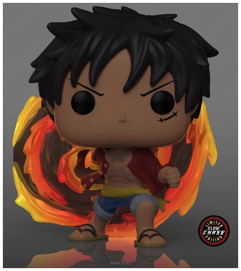 Фотографии Funko POP! Animation One Piece Red Hawk Luffy w/(GW)Chase