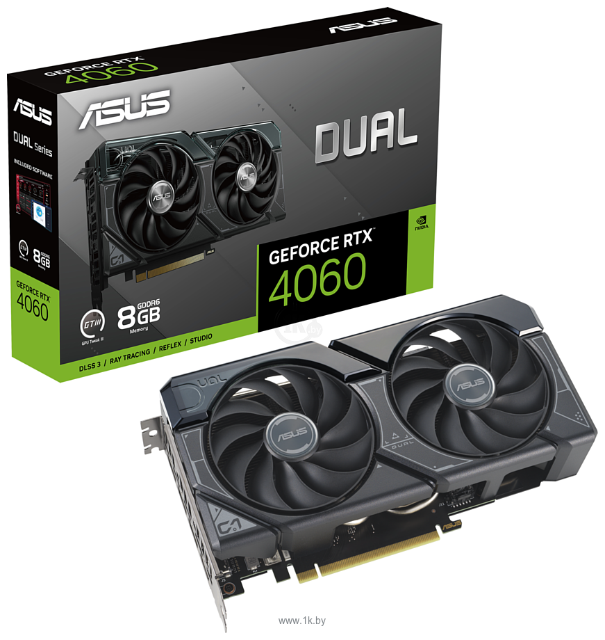 Фотографии ASUS Dual GeForce RTX 4060 8GB GDDR6 (DUAL-RTX4060-8G)