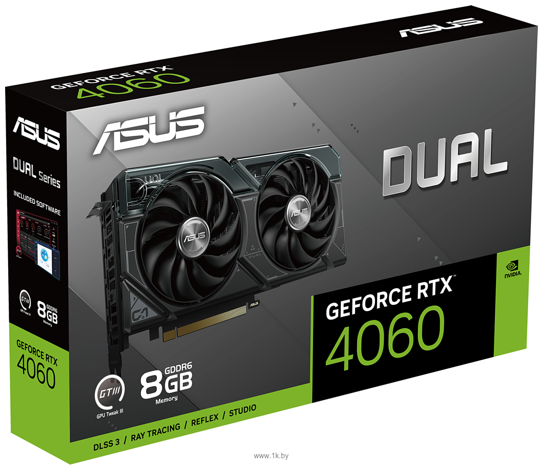 Фотографии ASUS Dual GeForce RTX 4060 8GB GDDR6 (DUAL-RTX4060-8G)